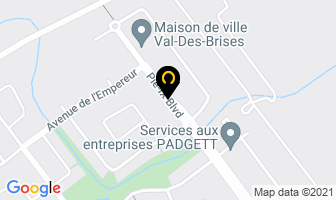 Les Entreprises Kilowatts Inc in Laval map