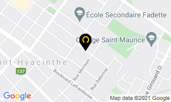 Les Entreprises M D in Saint-Hyacinthe map