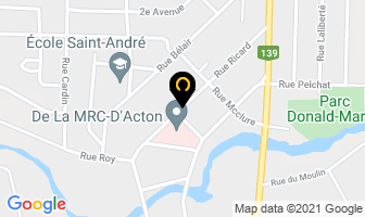 Les Entretiens Sercost Inc in Acton Vale map