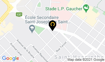 Les Experts De L'entretien in Saint-Hyacinthe map