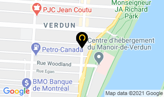 Les Iles En Ville in Verdun map