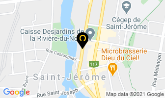 Les Immeubles Couttelier in Saint-Jérôme map