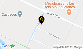 Les Importations Alain Inc in Brossard map