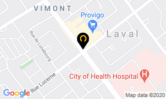 Les Industries Haazer in Laval map