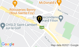 Les Industries Thermaur Lt&eacute;e in Aldouane map