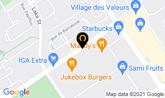 Les Jardin Du March&eacute; in Dollard-des-Ormeaux map
