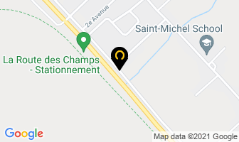 Les Maisons Butters Inc in Rougemont map