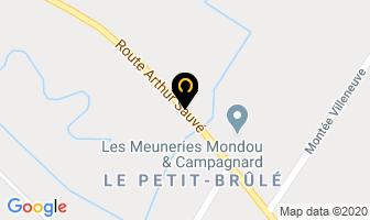Les Meuneries Mondou in Mirabel map