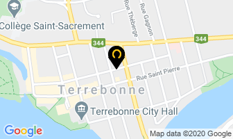 Les Ongles Eve in Terrebonne map