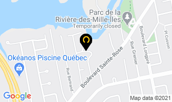 Les Pianos A G in Laval map