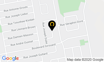 Les Portes De Garage So Val in Saint-Eustache map
