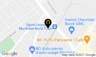 Les Pros Garagistes in Montreal map