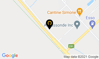 Les Quatre Feuilles Buffet Tom Inc in Rougemont map