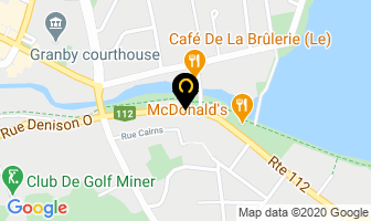 Les Restaurants Genoa in Granby map
