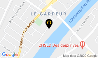 Les Salons Funeraires Guay Inc in L'Assomption map