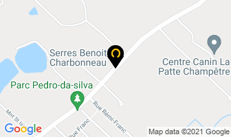 Les Serres Benoit Charbonneau in Blainville map
