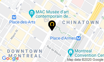 Les Services Express Consulaire Visa Mike in Montreal map