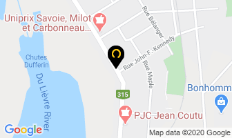 Les Stores Maheu in Gatineau map