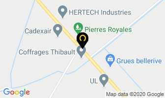 Les Structures Gialay Inc in Varennes map