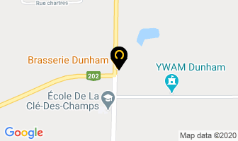 Les Sucreries De L'erable in Dunham map