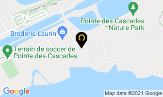 Les Systemes Montiard Inc in Pointe-des-cascades map