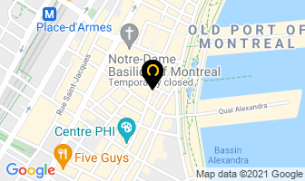 Les Trafix Consultants in Montreal map