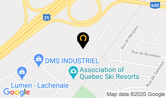 Les Ventes Mectra Inc in Terrebonne map