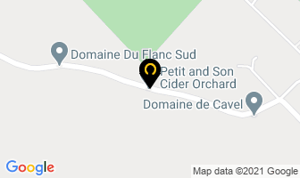 Les Vergers Petit Et Fils in Winfield map
