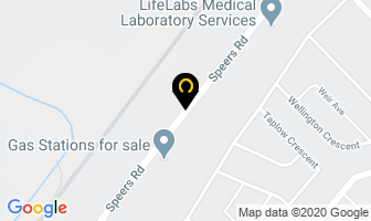 Lesarn Manufacturing Ltd in Oakville map