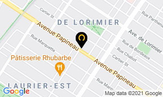 L'espace Contemporain in Brantford map