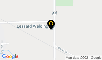 Lessard Welding in Sudbury map