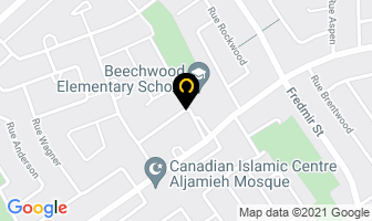 Lester B Pearson School Board Elementary Schools - Beechwood in Pierrefonds map