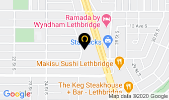 Lethbridge Family Services in Lethbridge map