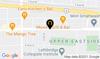 Lethbridge Living Magazine in Lethbridge map