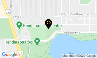 Lethbridge Tennis Club in Lethbridge map