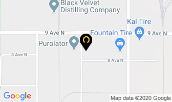 Lethbridge Toyo Tech Ltd in Lethbridge map