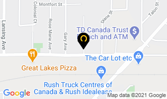 Letterperfect Printing in Sudbury map