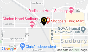 Levert Personnel Resources Inc in Sudbury map