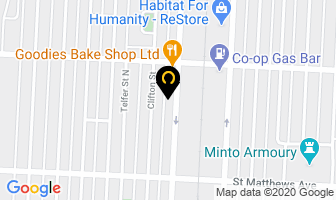 Lewis Instruments Ltd in Winnipeg map