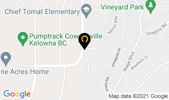 Lewis Trucking in West Kelowna map