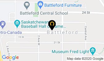 Li King Restaurant in North Battleford map