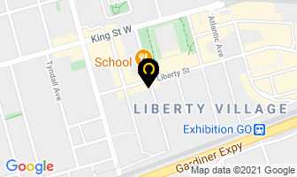 Liberty Free Space in Orillia map