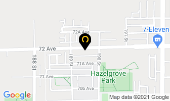 Liberty Lawn Maintenance in Surrey map