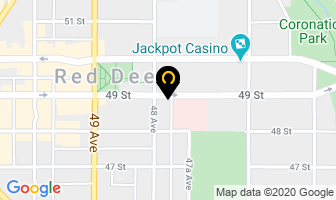 Liberty Tax Service in Red Deer map
