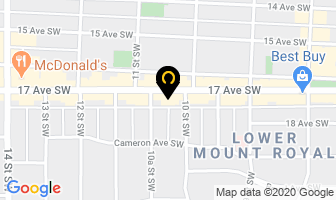 Liberty Tax Service in Calgary map