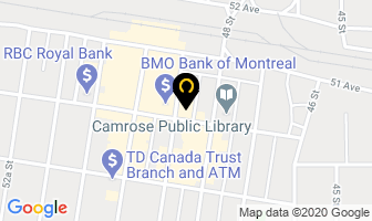 Liberty Tax Service in Camrose map