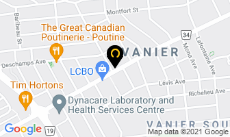 Liberty Tax Service in Guelph map