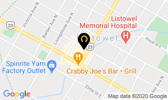Liberty Tax Service in Listowel map