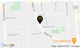 Liberty Tax Service in Niagara Falls map