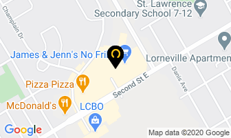 Liberty Tax Service in Cornwall map